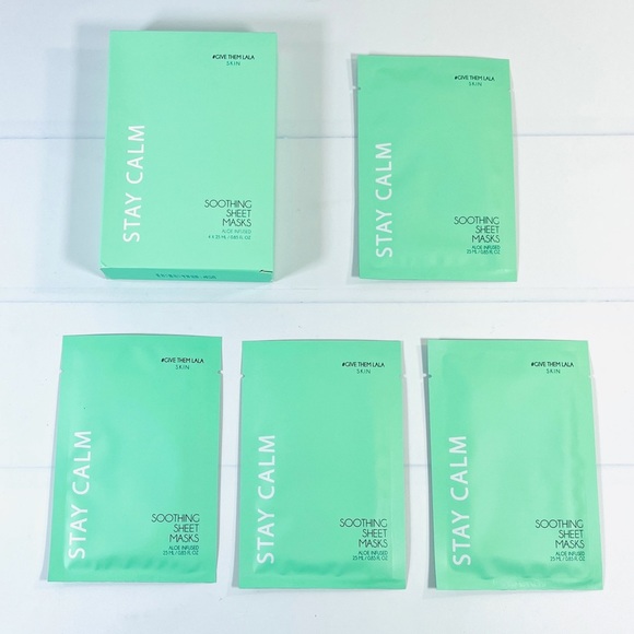 💗Give the LaLa STAY CALM SOOTHING SHEET MASKS - Picture 4 of 5